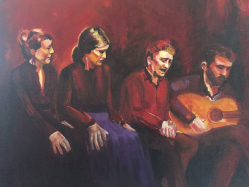 ilham majire palos de flamenco tablao
